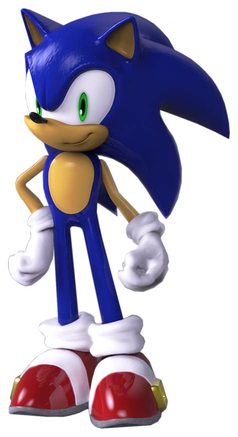 Sonic Unleashed - Sonic Transparent by ModernLixes on DeviantArt