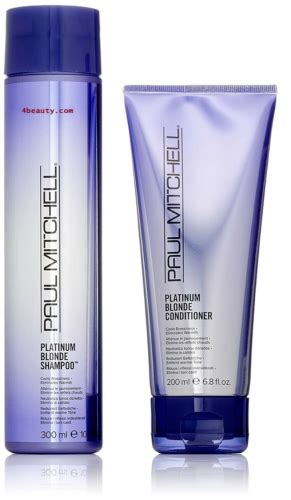 Paul Mitchell Platinum Blonde Shampoo 10 14 Oz And Conditioner 6 8 Oz
