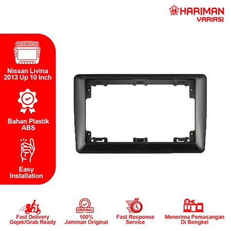 Jual FRAME HEAD UNIT ANDROID NISSAN GRAND LIVINA 2013 UP 10 INCH Di