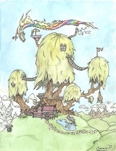 Adventure Time Tree Fort by Conrico on DeviantArt