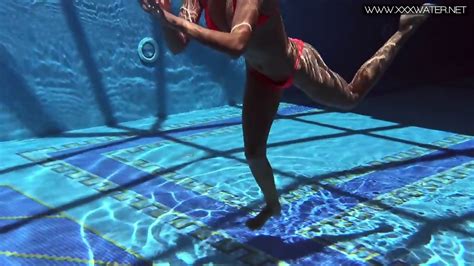 Mary Kalisy Russian Babe In The Swimming Pool