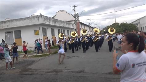 Banda Marcial Do Projeto Música Nas Escolas De Barra Mansa Campeã