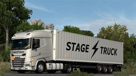 STAGE TRUCK Combo Skin For Krone Dry Liner And DAF XG 2021 ETS2