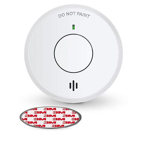 Buy Ecoey Smoke Detector Interconnected Wireless Fire Alarm With Built