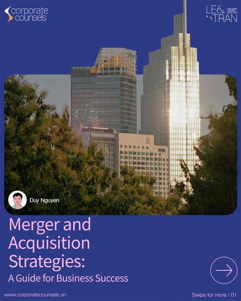 Merger And Acquisition Strategies A Guide For Business Success