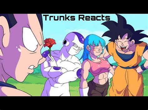 Trunks Reacts To Vegeta S Daughter Has Simps YouTube