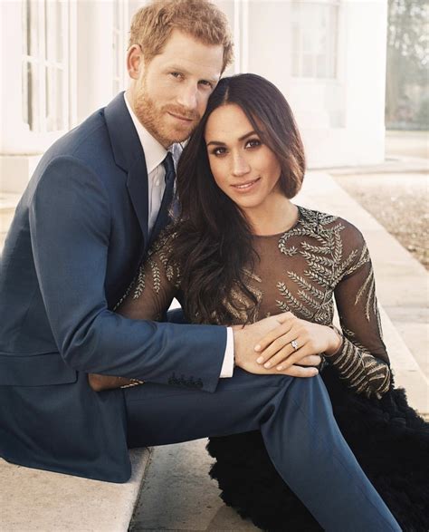 Meghan Markle E Pr Ncipe Harry Divulgam Foto Oficial Do Noivado Noiva