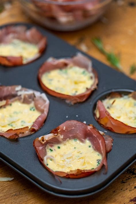 Cheesy Prosciutto Egg Cups Meal Plan