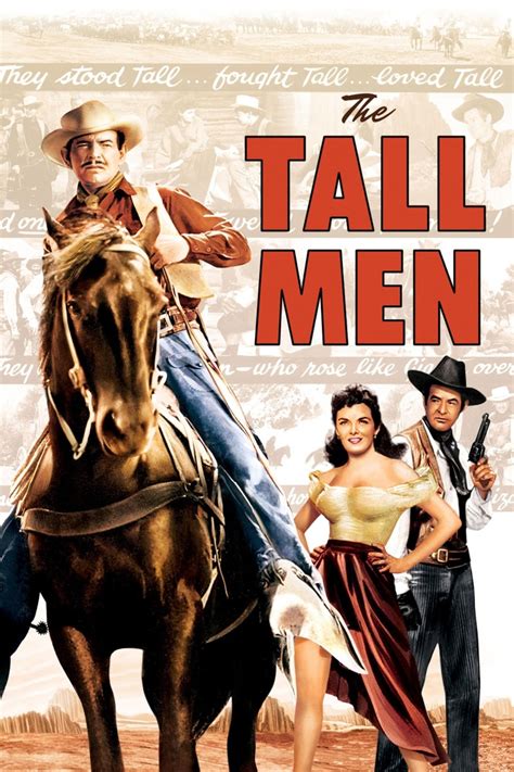 The Tall Men (1955) - Posters — The Movie Database (TMDB)