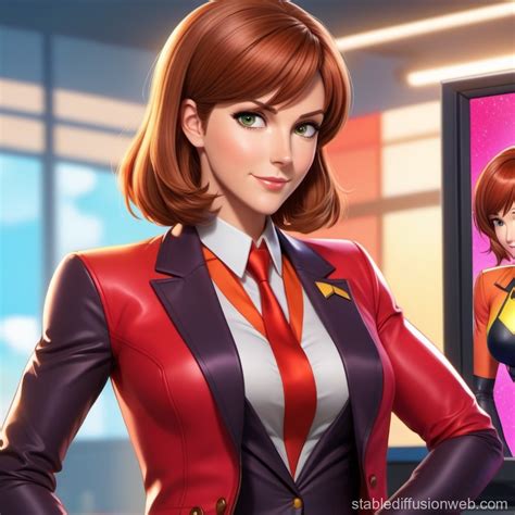 Helen Parr Elastigirl From The Incredibles With A Busty Body And A Big Ass Prompts Stable