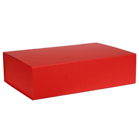 Bo Te Magn Tique Carton Rouge Mat X X Cm