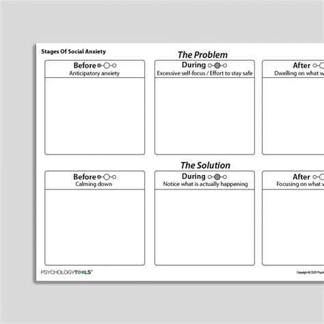 Cbt Worksheet For Anxiety Martin Lindelof