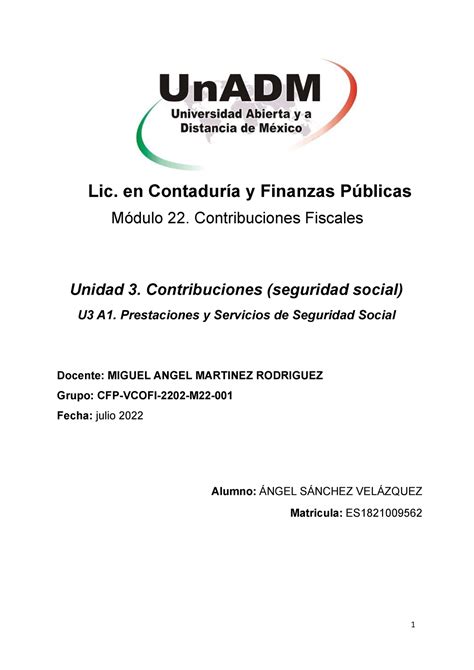 M U A Sanchezva Contaduria Y Finanzas Publicas Lic En