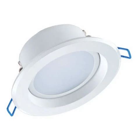 Round Hybec HLR 2302 18 W LED Recessed Downlight 3000K Warm White At