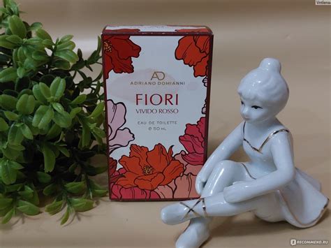 ADRIANO DOMIANNI Туалетная вода Fiori Vivido Rosso, 50 мл - «Женский ...