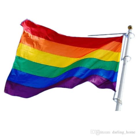 Cm Poli Ster X Pies Lesbianas Orgullo Gay Bandera Lgbt