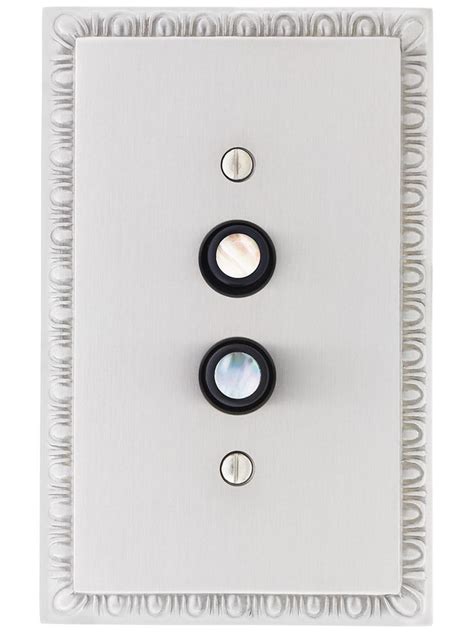 Premium 3 Way Push Button Light Switch With True Mother Of Pearl