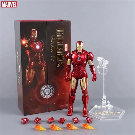 Action Figure Homem De Ferro Iron Man Mark Iv Vingadores Avengers