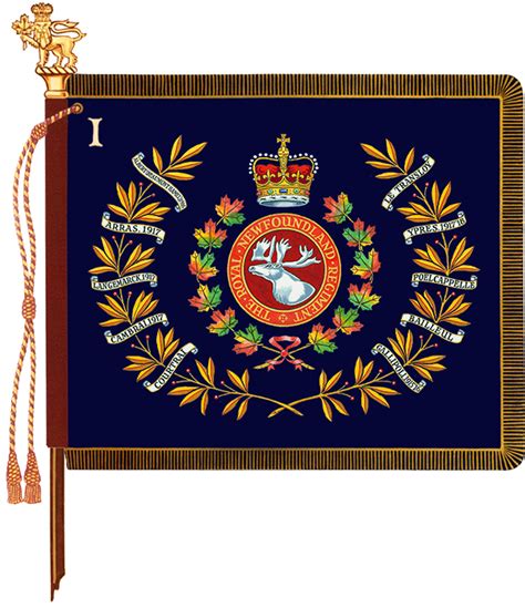 File Royal Newfoundland Regiment Canadian Army Png Heraldry Of The