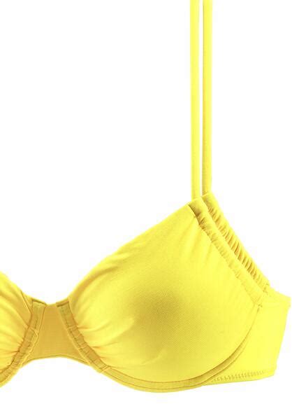 Buffalo B Gel Bikini Top Happy Gelb Cup B