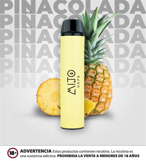 Desechable 3 000 puff sabor Piña Colada Mijo Vape