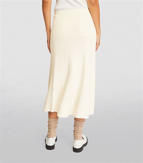 Joseph Linen Blend Midi Skirt Harrods Th