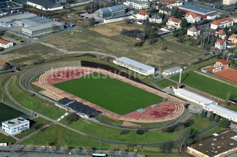 Luftbild Riesa Sportst Tten Gel Nde Der Arena Des Stadion In Riesa Im