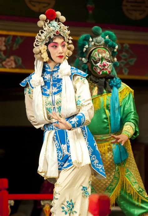 Actors Of The Beijing Opera Troupe Editorial Photography Image 17999952