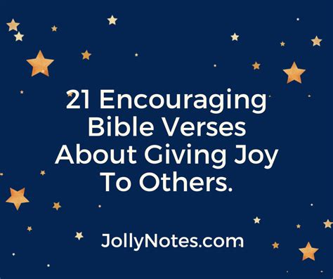 21 Encouraging Bible Verses About Giving Joy To Others, Giving Joyfully ...