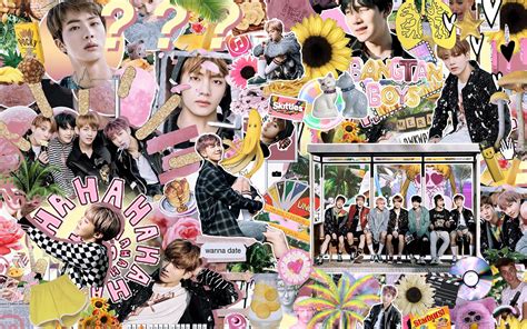 BTS Collage Computer Wallpapers - Top Free BTS Collage Computer ...