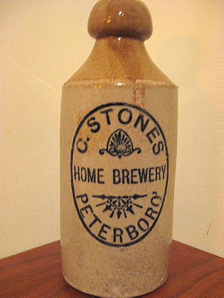 Stones Ginger Beer Bottle - PETERBOROUGH IMAGES ARCHIVE