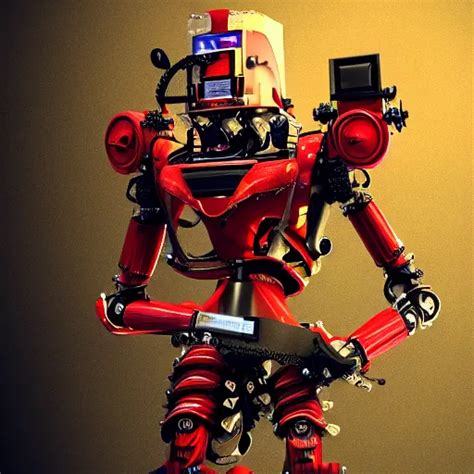 A Robot With Chainsaw Teeth 4 K Render High Detail Stable Diffusion