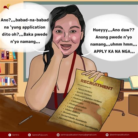 Sentro - 𝙎𝙚𝙣𝙩𝙧𝙤 is 𝗛𝗨𝗡𝗚𝗥𝗬 for fresh talent! Ano? Babad na babad na yung