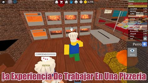 La Experiencia De Trabajar En Una Pizzería Roblox YouTube