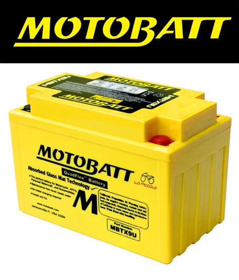 Batterie MOTOBATT Versiegelt MBTX9U Kawasaki Klz Versys 1000 Cc