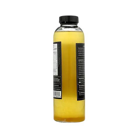 Organic Raw Kombucha Super Ginger Turmeric Tonic 169 Fluid Ounce At