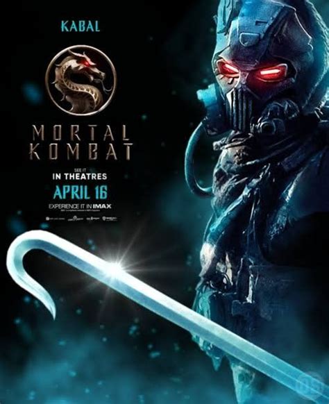 Kabal Mortal Kombat Art Mortal Combat Cinematic Photography Imax