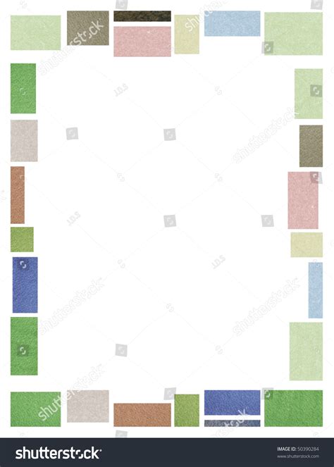 Abstract Watercolor Background Design Border Frame Stock Photo 50390284 ...