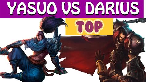 YASUO VS DARIUS TOP YouTube