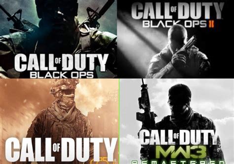 Call Of Duty Xbox Travaille Sur Des Remasters De Black Ops Mw Et