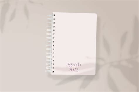 Mockup Agenda Planner Wire O Branco Em Psd Editavel Elo7