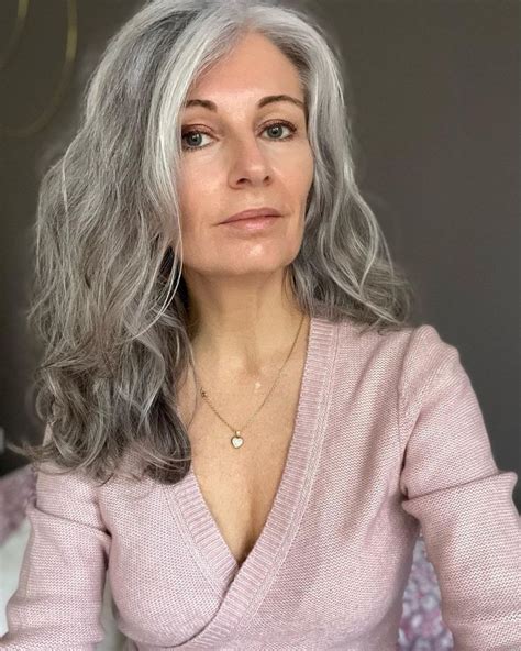 Gray Hair Cuts Short Grey Hair Grey Hair Color Beautiful Women Over