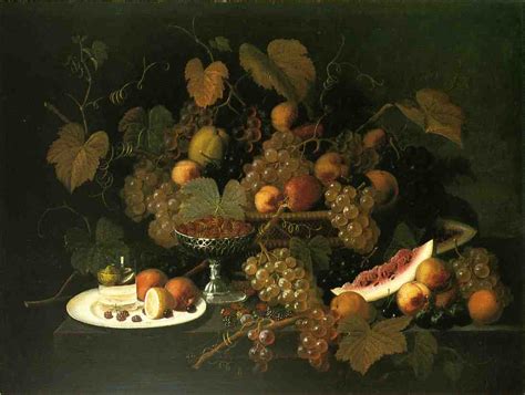 Artwork Replica Still Life With Fruit By Severin Roesen