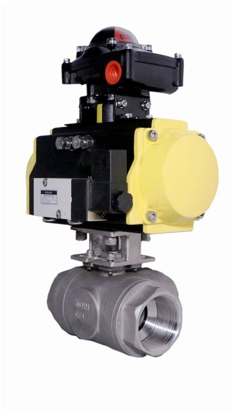 Ss304ss316 Pneumatic Actuated Three Way Ball Valve At Rs 10058piece