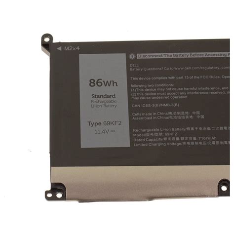 New Genuine Dell Inspiron 16 Plus 7620 Battery 86WH