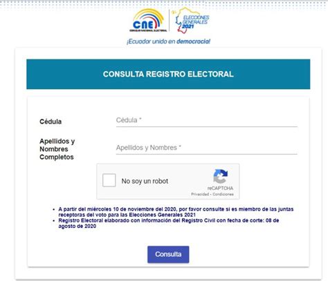 Consulta Tu Lugar De Votación Cne Con Tu CÉdula