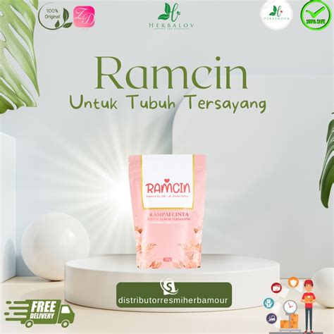 Jual Rampai Cinta Ramcin Herbalov Jahe Sereh Jahe Lengkuas Jahe