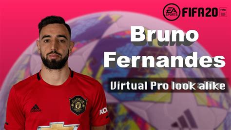 Bruno Fernandes Fifa 20 Pro Clubs Look Alike Youtube