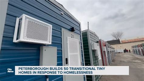 Peterborough Builds 50 Transitional Tiny Homes In Response To Homelessness