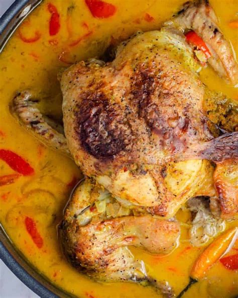 Thai Coconut Milk Braised Chicken Low Carb Keto Yummy For Adam